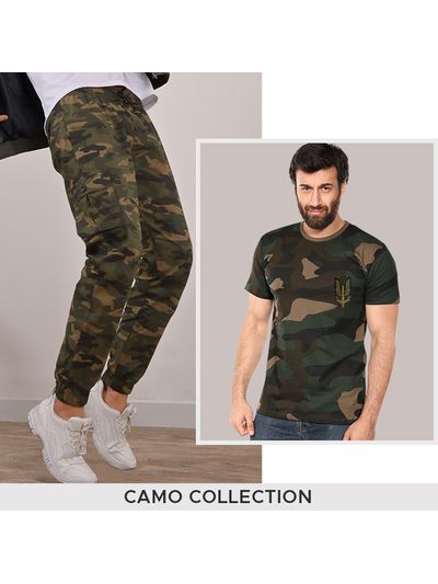 Army camo t shirt top